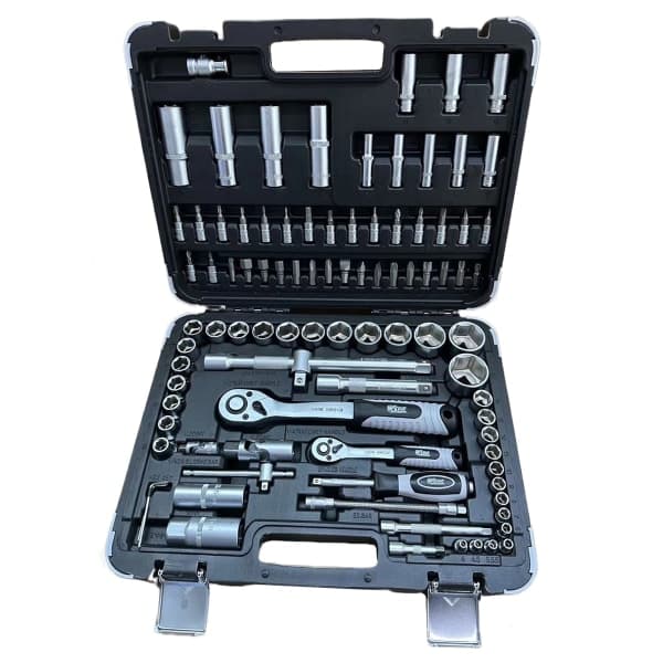 Набір інструментів професійний 1/2 і 1/4 94 од. WERK 70222 - зображення 1