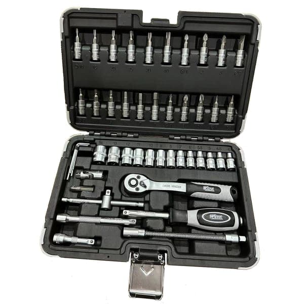 Набір інструментів професійний 1/4 46 од. WERK 70224 - зображення 1