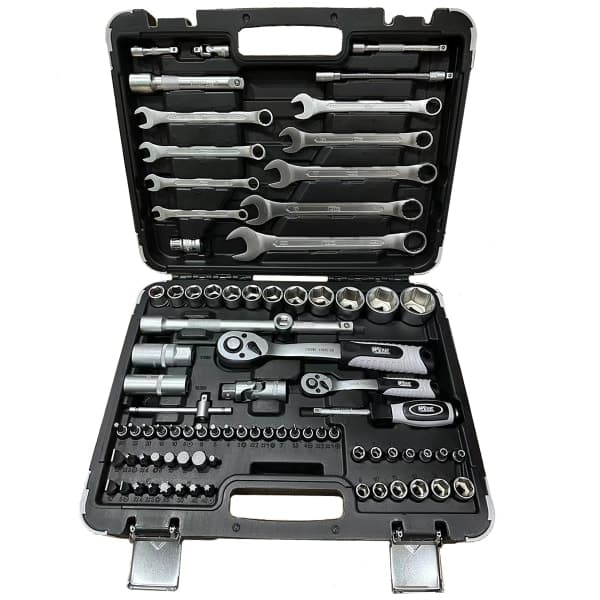 Набір інструментів професійний 1/2 і 1/4 82 од. WERK 70223 - зображення 1