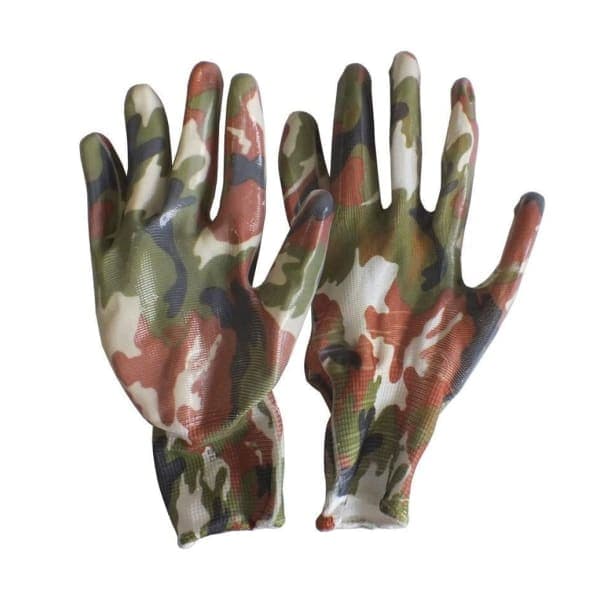 Рукавички робочі з нітрилові покриттям WERK WE2140 (хакі) - зображення 1