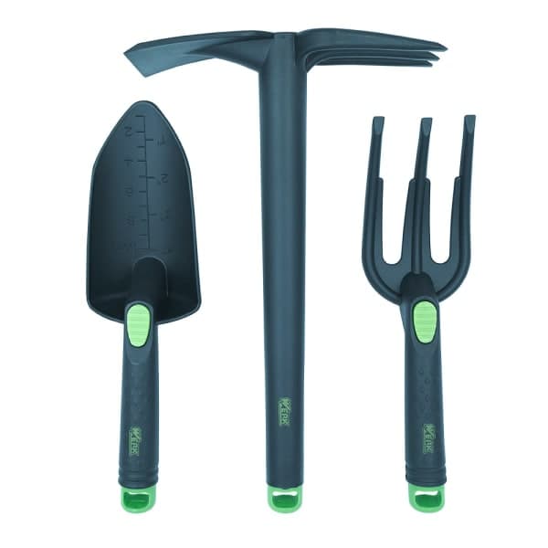 Набір міні інструментів садових 3 шт. 280-303 мм пластиковий Werk 81077 - зображення 1