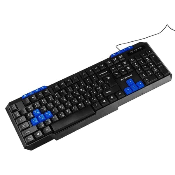 Клавіатура комп ютерна, дротова - KB-606WD GRUNHELM - зображення 1