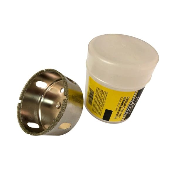 Свердло корончате по склу та плитці 65 мм Werk - зображення 1