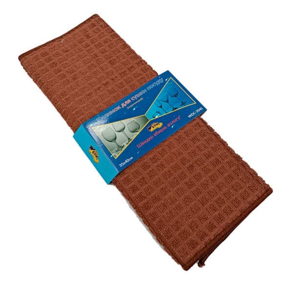 Килимок для сушки посуду WDC-3540 коричневий 35х40см WERK - зображення 1