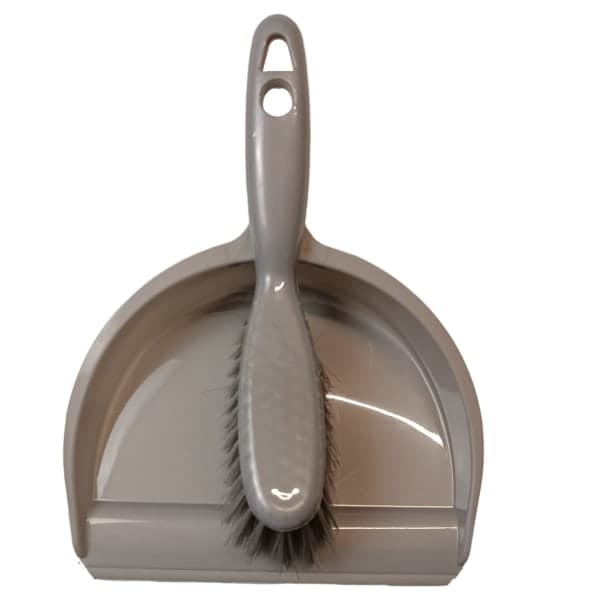 Набір WBD-265 віник з совком сірий WERK - зображення 1