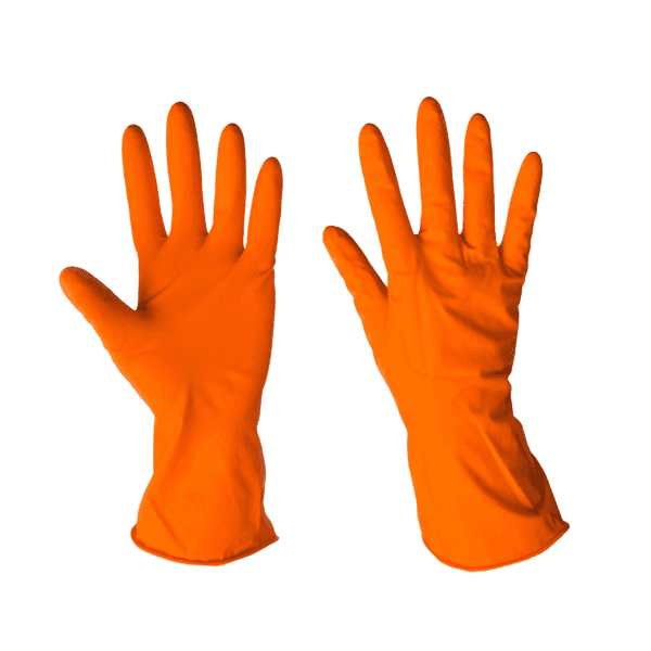 Рукавички господарські латексні потовщені WHL-02S, розмір S Werk - зображення 1