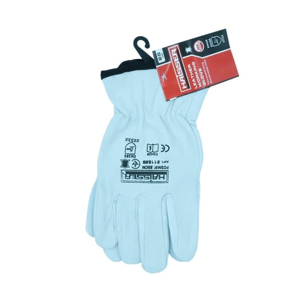 Рукавички комбіновані козяча шкіра Haisser 211529 - зображення 1