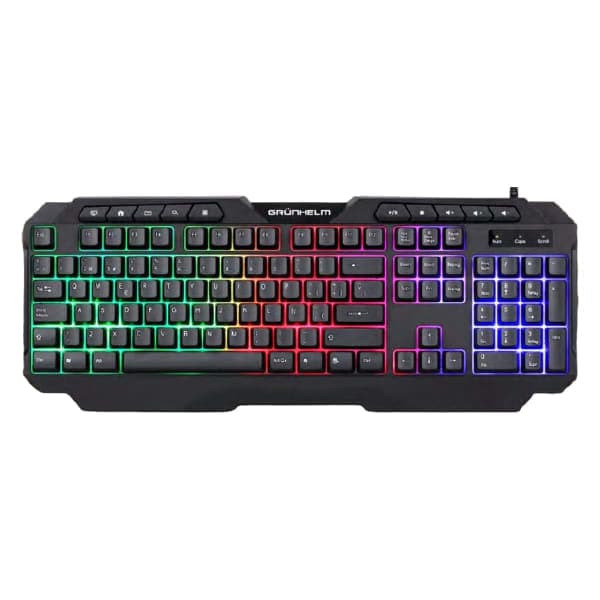 Клавіатура комп ютерна дротова ігрова - KB-664WD Grunhelm - зображення 1