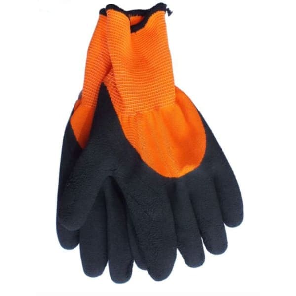 WERK WE2135Н Рукавички трикотажні посилені з латексним покриттям (Помаранчеві) - зображення 1