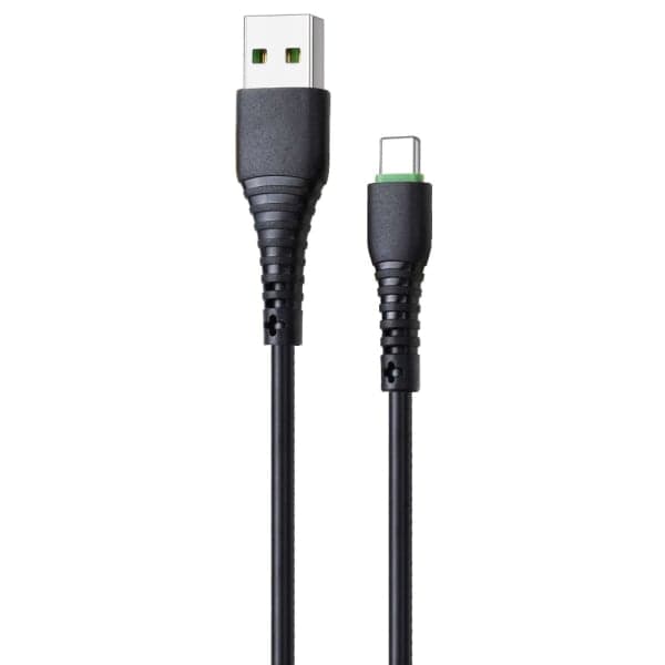 Кабель Type-C Grunhelm GMC-01CB, 1 м - зображення 1