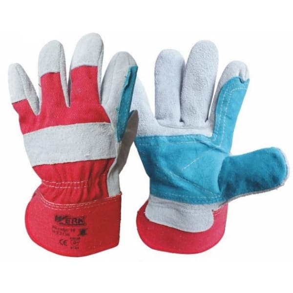 Werk WE2130 Рукавички комбіновані шкіра + тканина - зображення 1