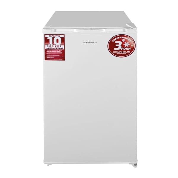 Однодверний холодильник Grunhelm VRH-S85M48-W - зображення 1