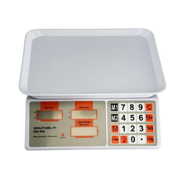 Торгові ваги Grunhelm GSC-045 - зображення 1