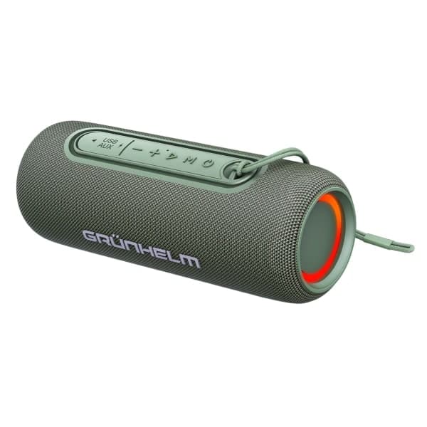 Портативна колонка GW-01 GRN Grunhelm зелена - зображення 1