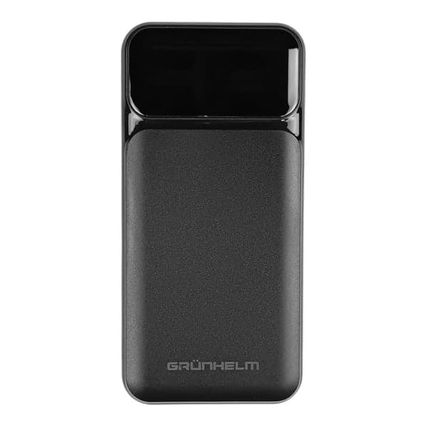 Power Bank - Портативна батарея 20.000 mAh. чорний - GP-20BQC. швидка зарядка 22.5W GRUNHELM - зображення 1