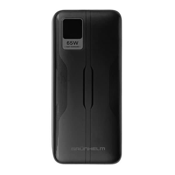 Power Bank Портативна батарея 40.000 mAh, для ноутбуків, чорний - GP-40BLT Grunhelm - зображення 1