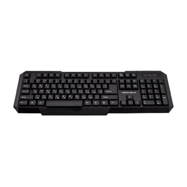 Дротова комп ютерна клавіатура KB-103WD Grunhelm - зображення 1