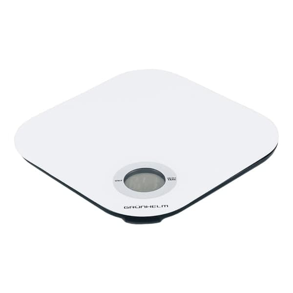 Ваги кухонні KES-105W Grunhelm білі - зображення 1