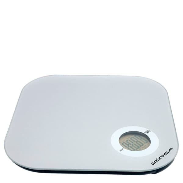 Ваги кухонні KES-10W Grunhelm білі - зображення 1