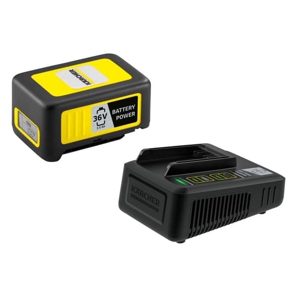 Швидкозарядний комплект 36 В 2,5 А (акумулятор + ЗУ) Karcher - зображення 1
