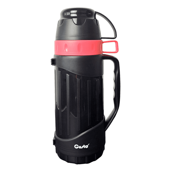 Термос GT1000-P Чорний бурштин 1000 мл GUSTO - зображення 1