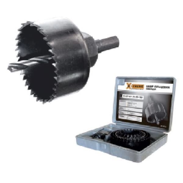 Набір кільцевих свердел 9 шт X-Treme - зображення 1