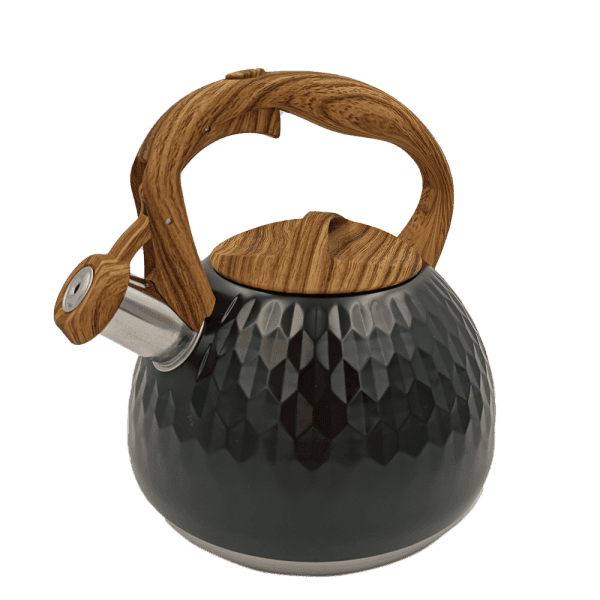 Чайник GT-1418-28 Сіріус (чорний) зі свистком 2.8 л. GUSTO - зображення 1