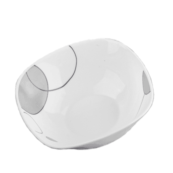 Салатник V-165Sgb Сірі бульбашки square Vittora 165 мм - зображення 1