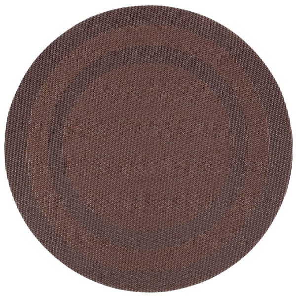 Килимок для сервірування VS-PM3045-40 круглий 45х30см, шоколад Versailles (10шт.) - зображення 1
