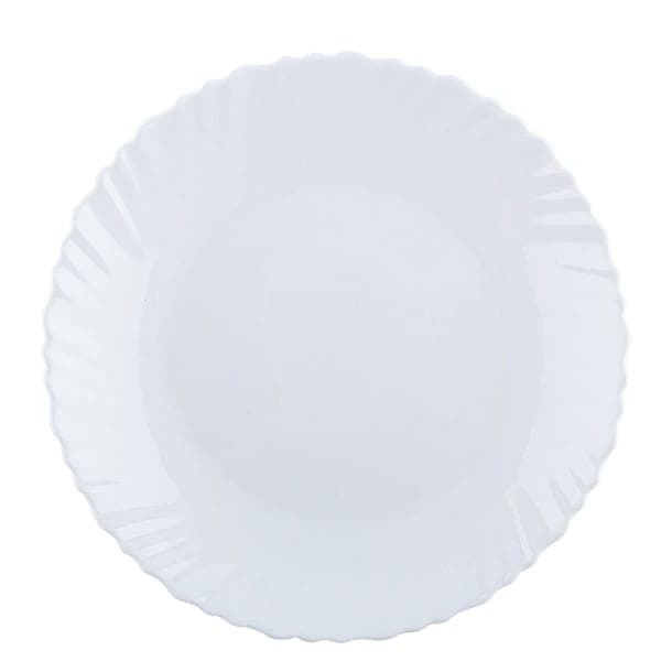 Тарілка десертна V-190W Blanco wave Vittora 190 мм - зображення 1