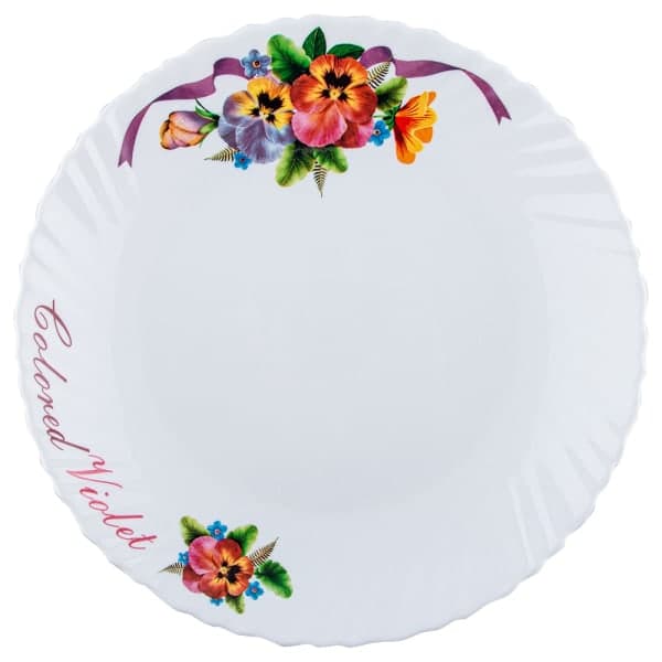 Тарілка десертна V-190V Фіалки Wave Vittora 190 мм - зображення 1