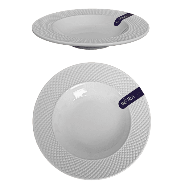 Тарілка глибока VT-P-1220MA Мадонна Vittora 220 мм - зображення 1