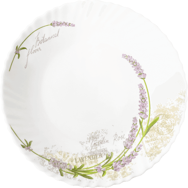 Тарілка десертна V-190L Лаванда Wave Vittora 190 мм - зображення 1