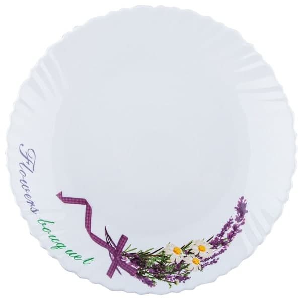 Тарілка десертна Квіткова симфонія Wave V-190F Vittora 190 мм - зображення 1