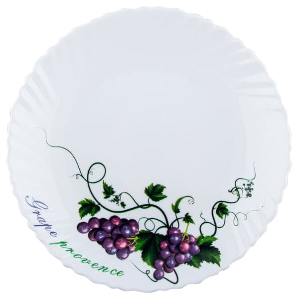 Тарілка обідня V-220G Виноградна лоза Wave Vittora 220 мм - зображення 1