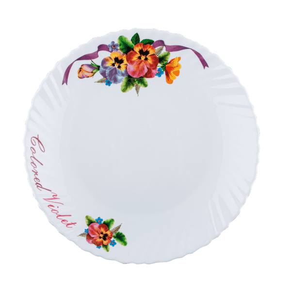 Тарілка обідня V-220V Фіалки Wave Vittora 220 мм - зображення 1