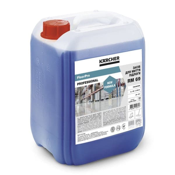 KARCHER RM 69 ASF Засіб для загального чищення підлог 10 л (9.610-746.0) - зображення 1