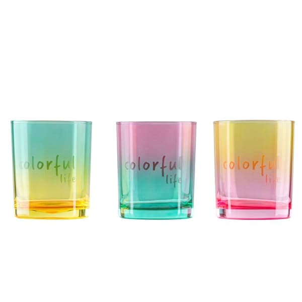 Набір склянок VS-4280 Палітра мрій 280 мл VERSAILLES 3 шт - зображення 1