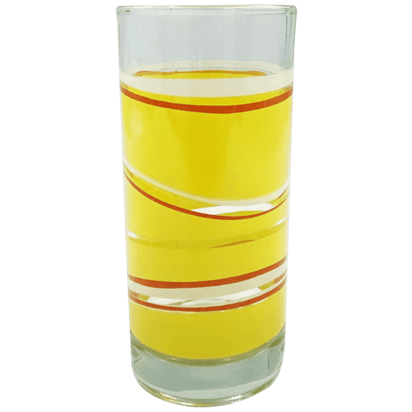 Набір склянок VT-5320/1 Жовті паралелі 230 мл Vittora 6 шт - зображення 1