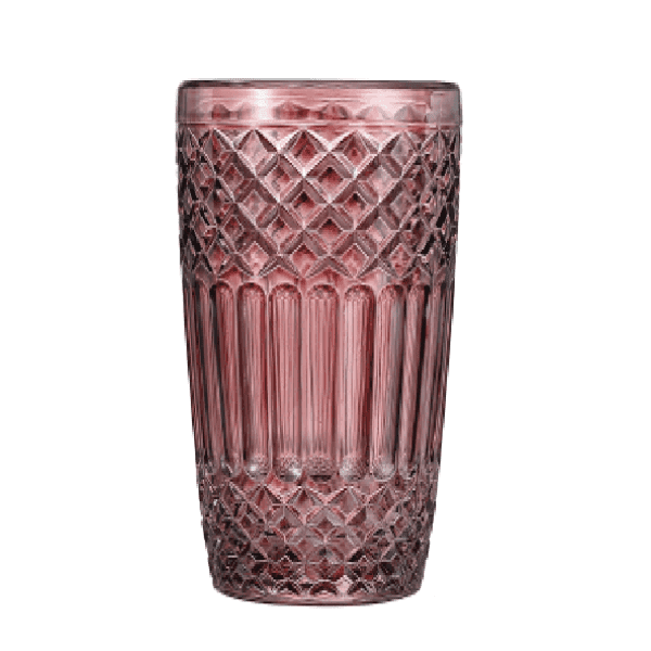 Склянка висока VS-H380TOP Топаз рожевий 380 мл VERSAILLES - зображення 1