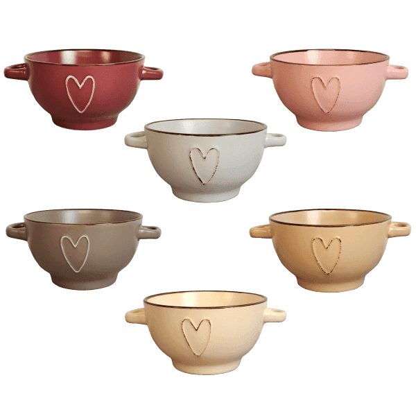 Бульйонниця VT-C-38140 Безмежна любов 140 мм 650 мл Vittora - зображення 1