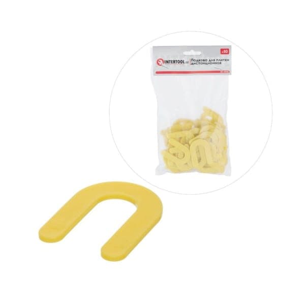 Підкова для плитки дистанційна Advanta, 1 мм (50 шт./пач) - зображення 1