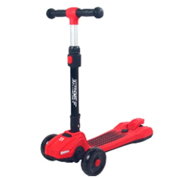 Дитячий самокат X-TREME KS-290 Червоно-чорний - зображення 1