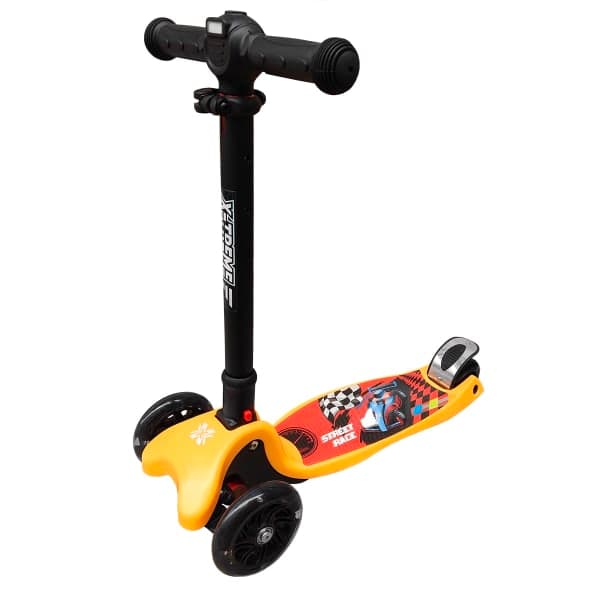 Дитячий самокат X-TREME KS-210L Помаранчевий - зображення 1