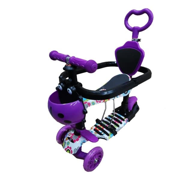 Дитячий самокат X-TREME KS-705-5W Фіолетовий - зображення 1