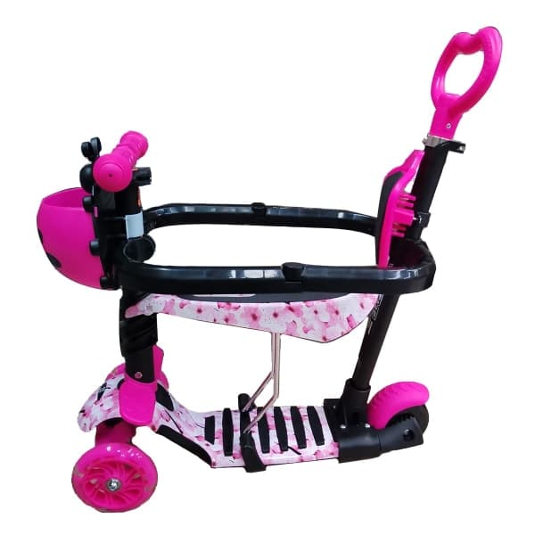 Дитячий самокат X-TREME KS-705-5W Рожевий - зображення 1