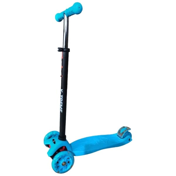 Дитячий самокат X-TREME KS-208 блакитний - зображення 1