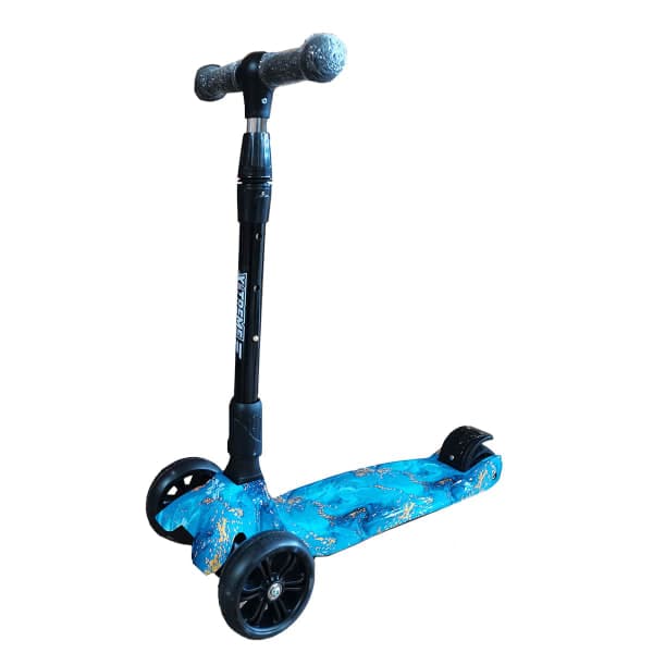 Дитячий самокат X-TREME KS-229WF Блакитний - зображення 1