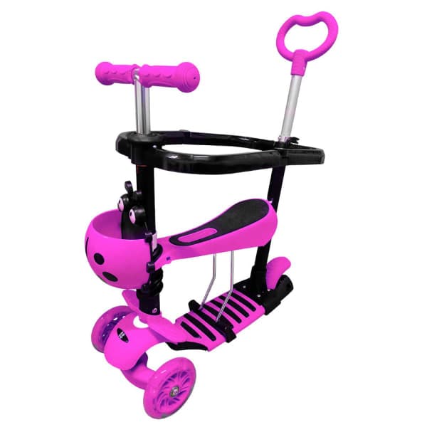 Дитячий самокат X-TREME KS-704-5W Фіолетовий - зображення 1