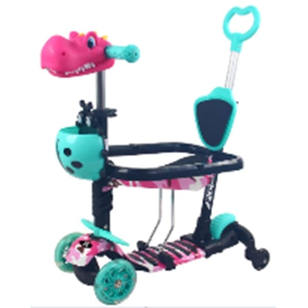 Дитячий самокат X-TREME KS-705K Блакитний - зображення 1